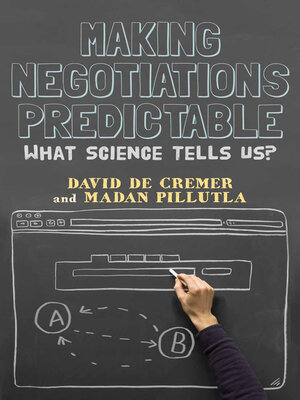 cover image of Making Negotiations Predictable